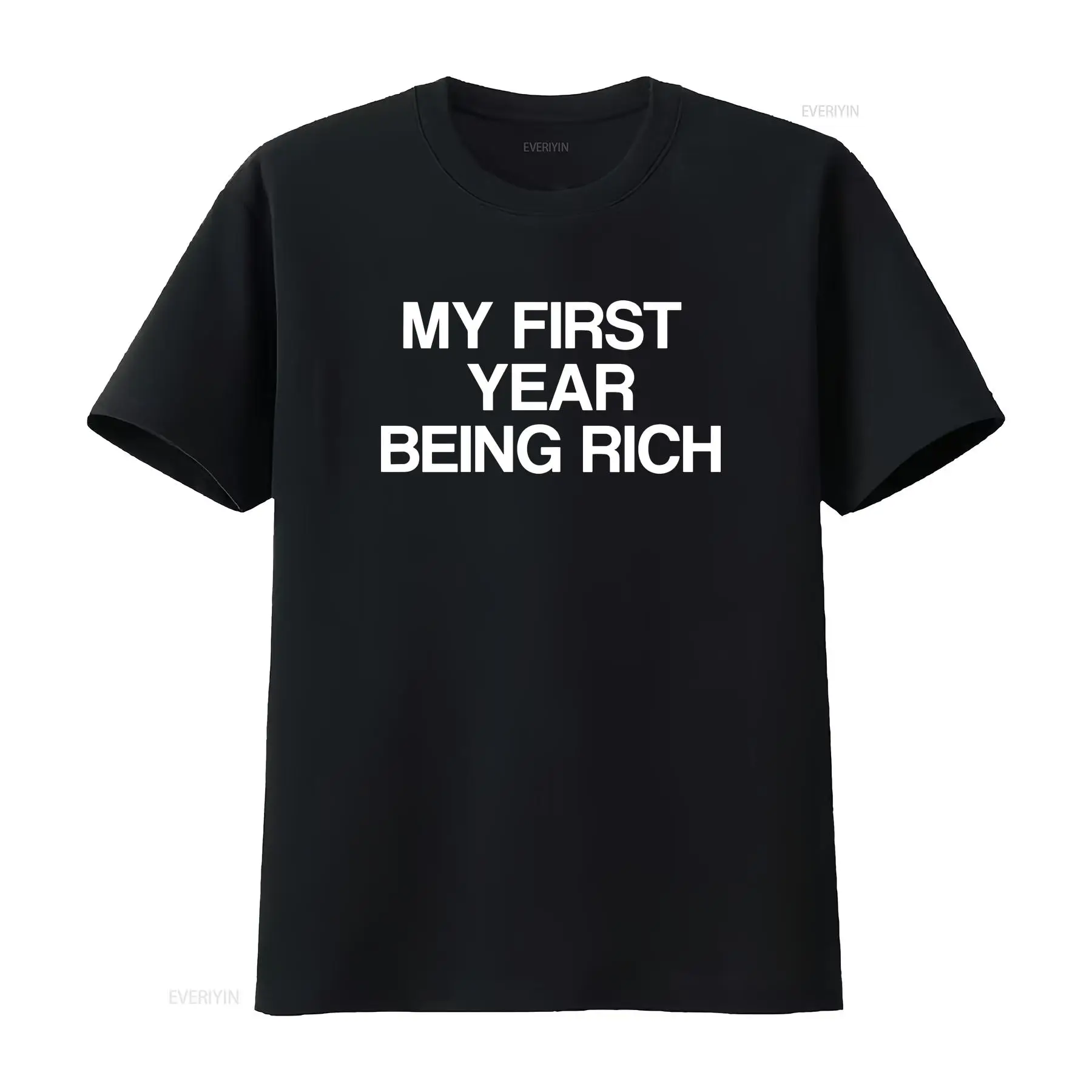 Luxury Lifestyle Rich - Kaos Tahun Pertama Menjadi Kaya Kekayaan