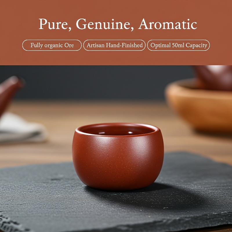 Handmade Ceramic Mug - Cangkir Teh Perjalanan dari Tanah Liat