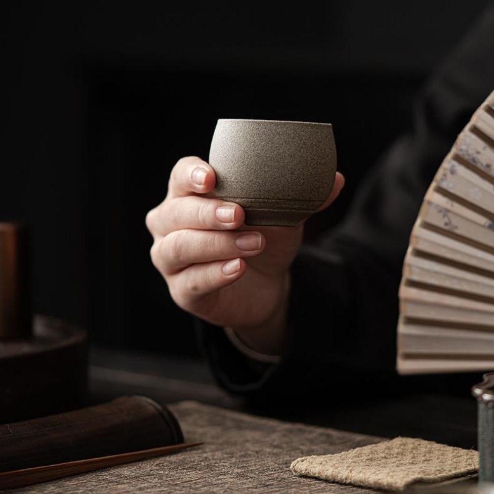 Handmade Ceramic Mug - Set Teh Kung Fu Cangkir Teh