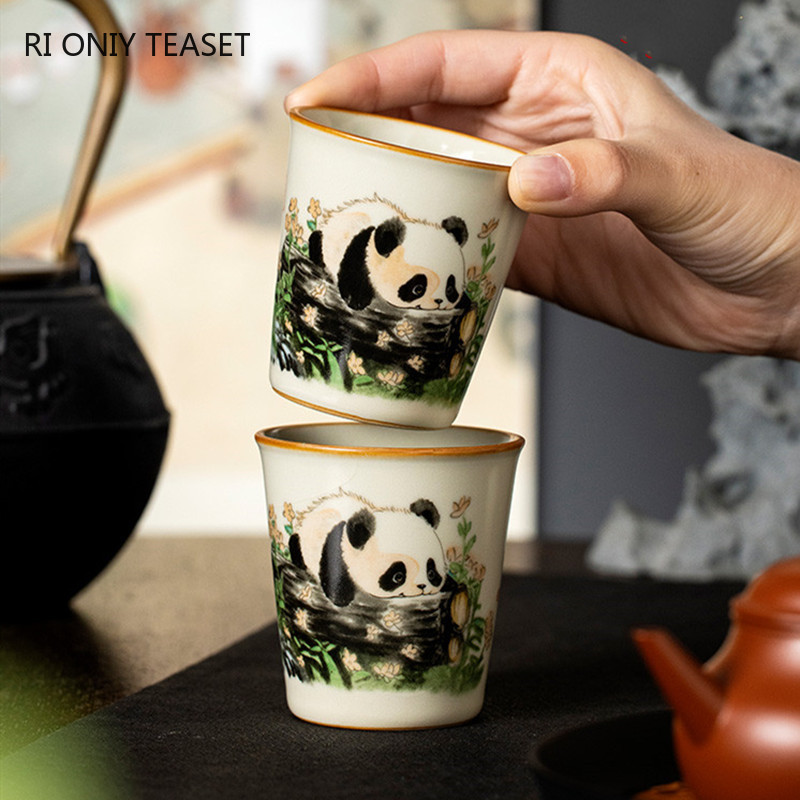 Handmade Ceramic Mug - 1 Buah Cangkir Teh Keramik Ru