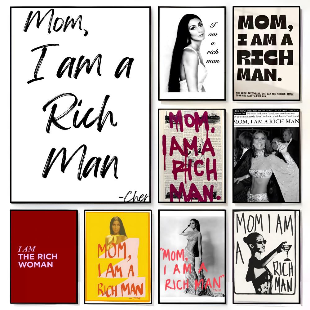 Luxury Lifestyle Rich - Poster Seni Gaya Hidup Mewah I-I