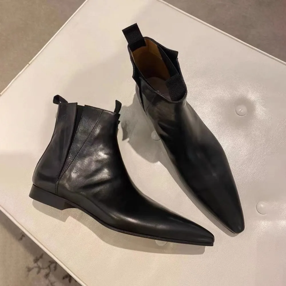Luxury Lifestyle Store - Sepatu Bot Pendek Wanita Mewah Musim