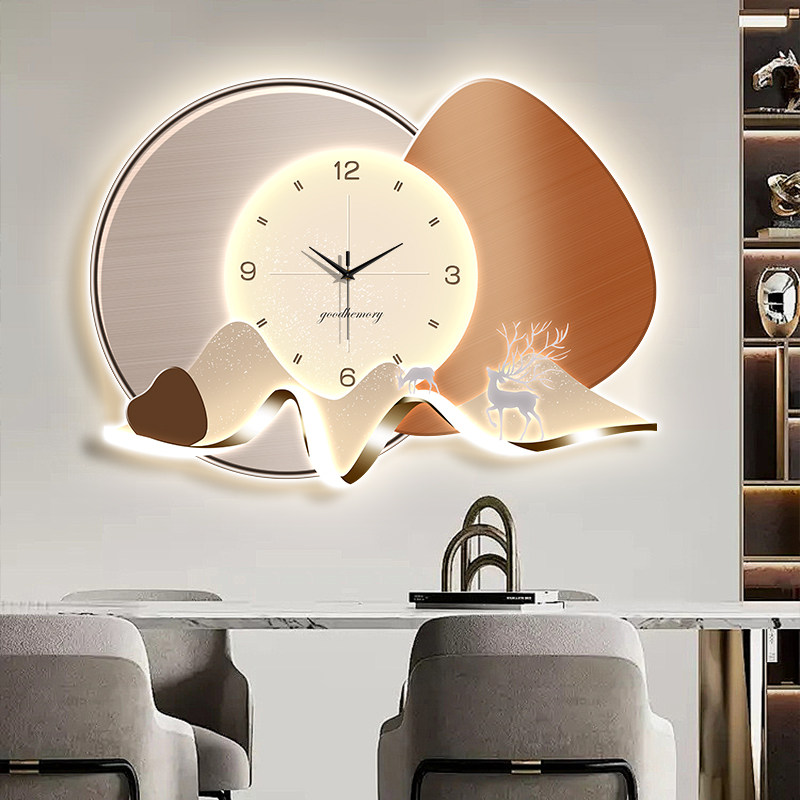 Luxury Lifestyle Aesthetic - Jam Dinding Antik Gaya Cina Ruang