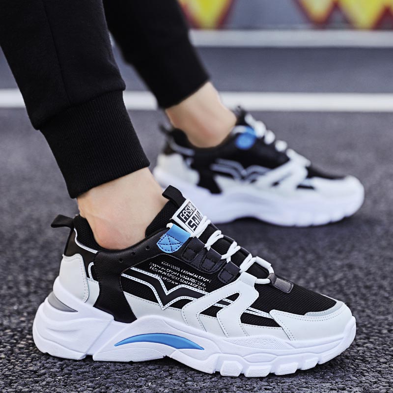 Luxury Nurse Lifestyle - Ukuran Besar Chunky Tinggi Pria Sneakers