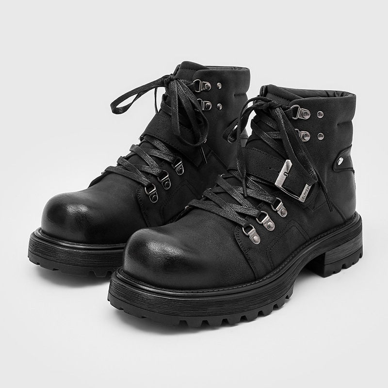 Luxury Lifestyle Store - Sepatu Bot Kulit Pria Bermerek Sepatu