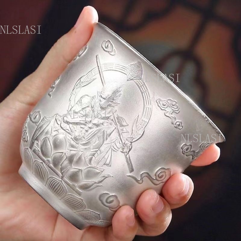 Handmade Ceramic Mug - Cangkir Teh Keramik Kung Fu Berlapis