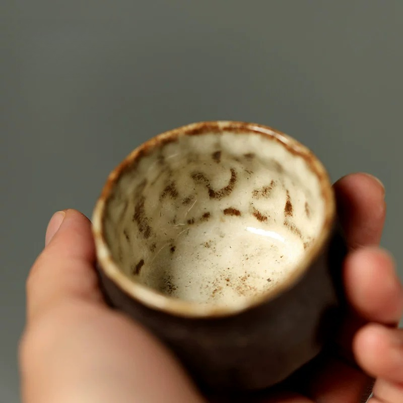 Cangkir Teh Keramik Kasar Wabi - Handmade Ceramic Mug ulasan dan harga