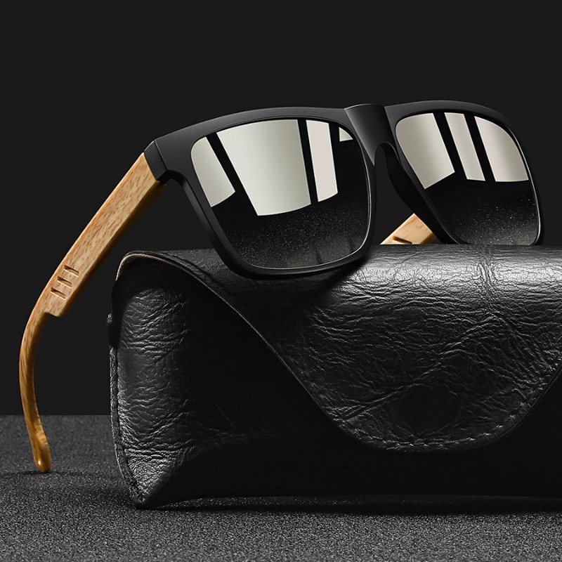 Kacamata Hitam Bingkai Persegi - Luxury Lifestyle Store ulasan dan harga