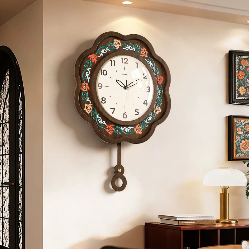 Jam Dinding Vintage Gaya Cina  - Luxury Lifestyle Aesthetic ulasan dan harga