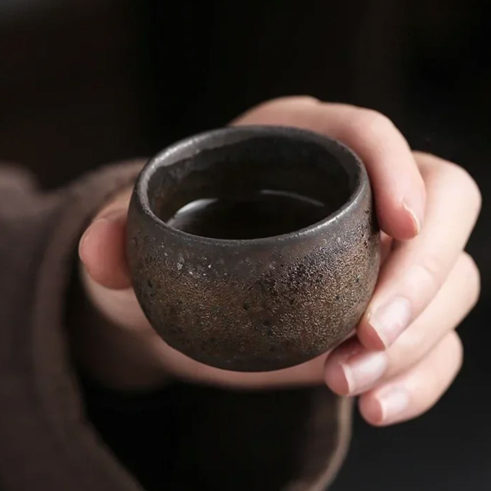 Set Teh Kung Fu Cangkir Teh Ba - Handmade Ceramic Mug ulasan dan harga