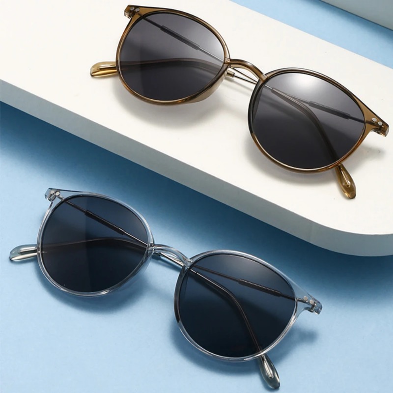 Kacamata Hitam Vintage Bulat B - Luxury Lifestyle Store ulasan dan harga
