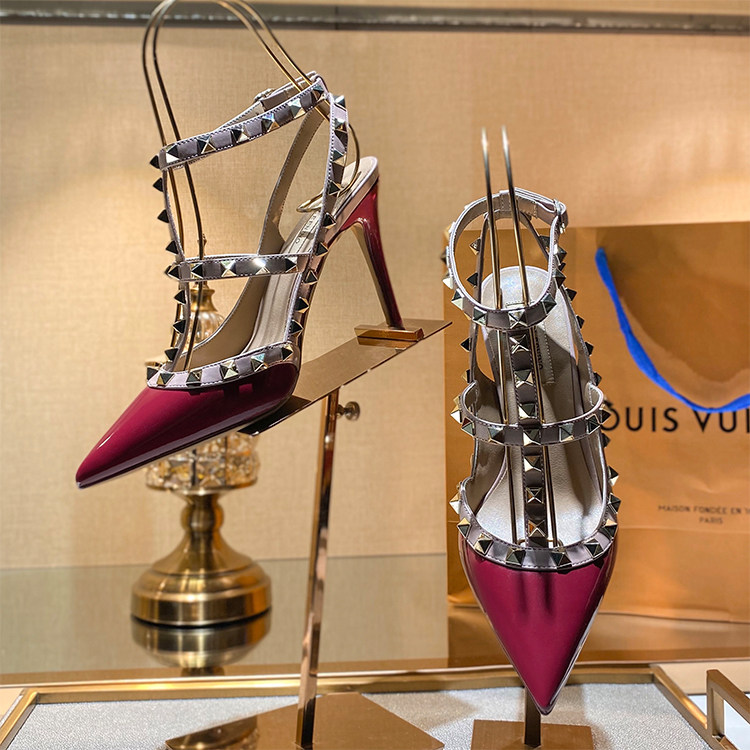 Sandal Gladiator Wanita Hak Ti - Luxury Lifestyle Store ulasan dan harga