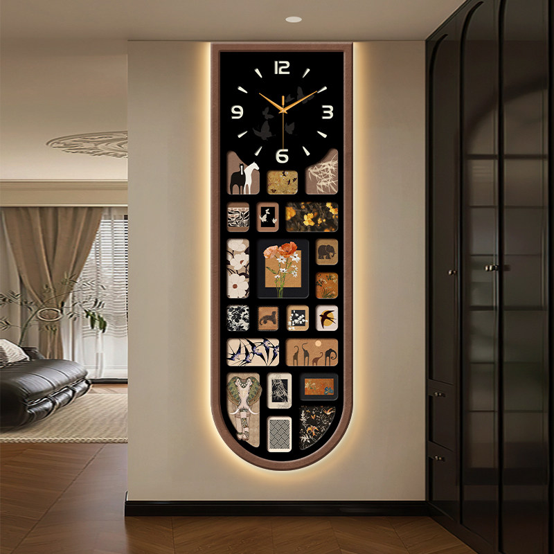 Jam Dinding Keamanan Vertikal  - Luxury Lifestyle Aesthetic ulasan dan harga
