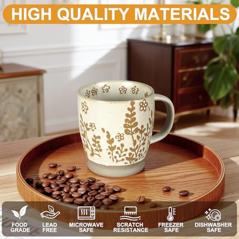 Mug Kopi 18 oz Hadiah untuk Wa - Handmade Ceramic Mug ulasan dan harga