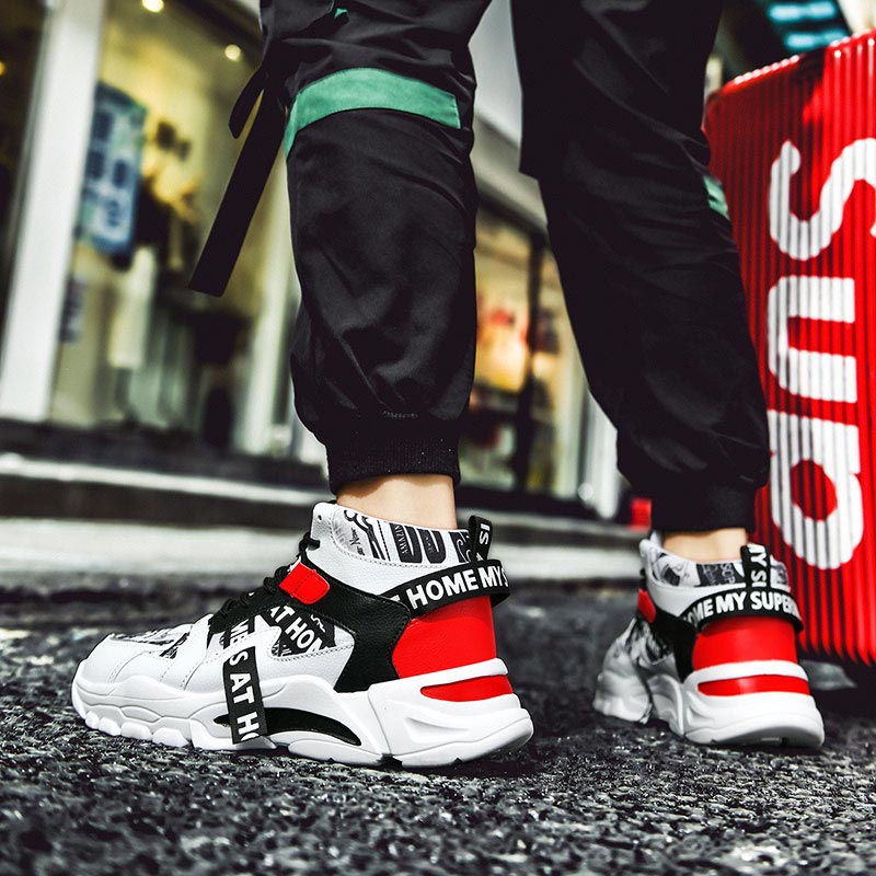 Sneakers Pria Chunky Atasan Ti - Luxury Nurse Lifestyle ulasan dan harga