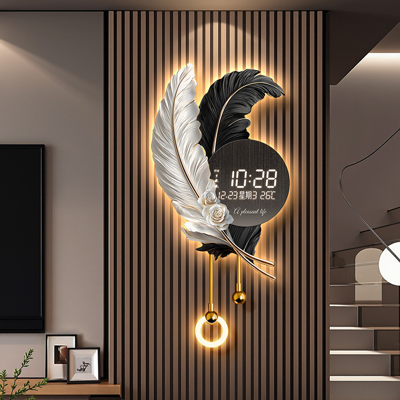 Jam Dinding Minimalis Gaya Cin - Luxury Lifestyle Aesthetic ulasan dan harga