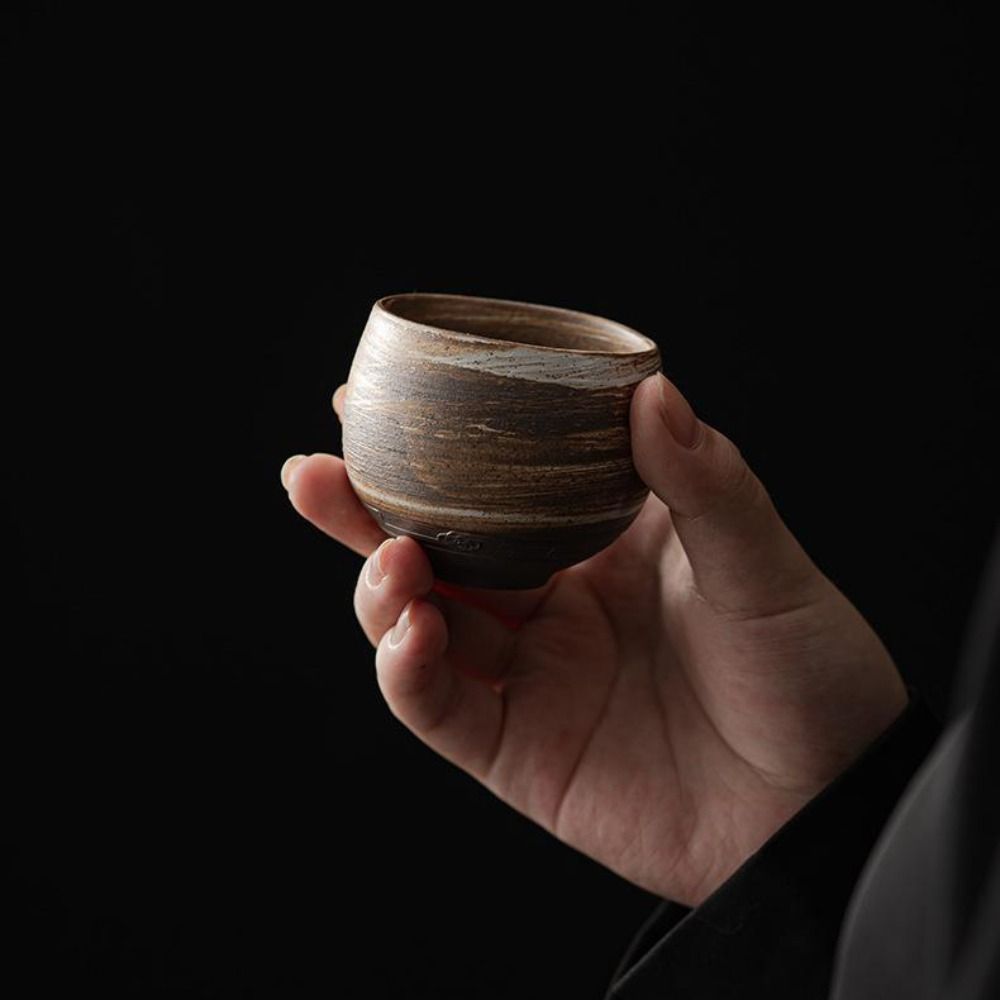 Set Teh Kung Fu Cangkir Teh St - Handmade Ceramic Mug ulasan dan harga