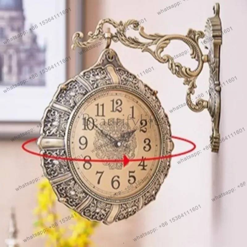 Jam Dinding Ruang Tamu Retro N - Luxury Lifestyle Aesthetic ulasan dan harga