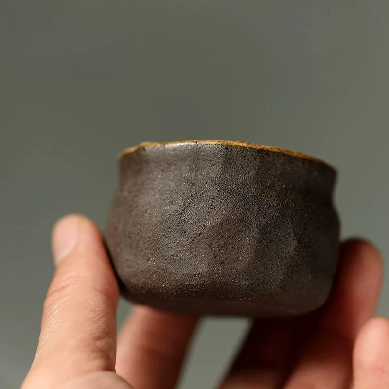 Cangkir Teh Keramik Kasar Wabi - Handmade Ceramic Mug ulasan dan harga