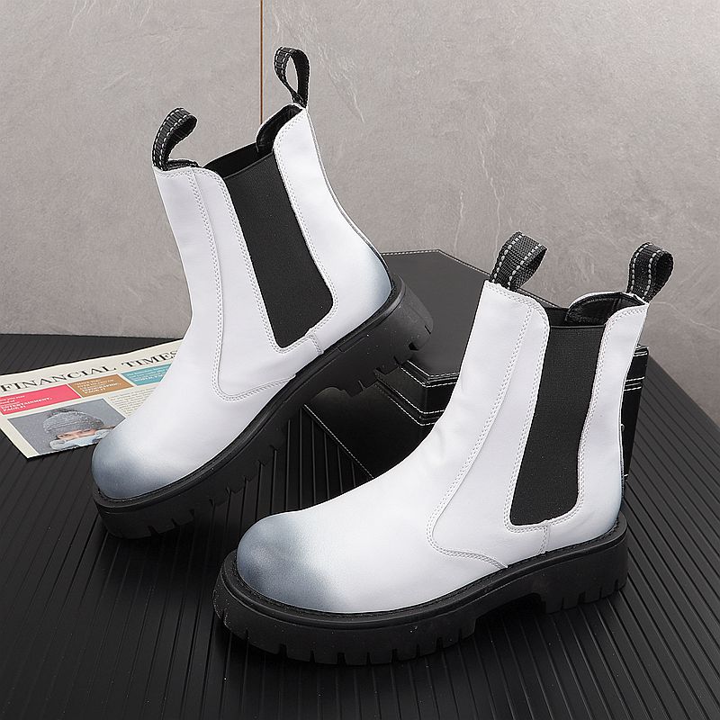 Sepatu Bot Kulit Asli Pria Mew - Luxury Lifestyle Store ulasan dan harga