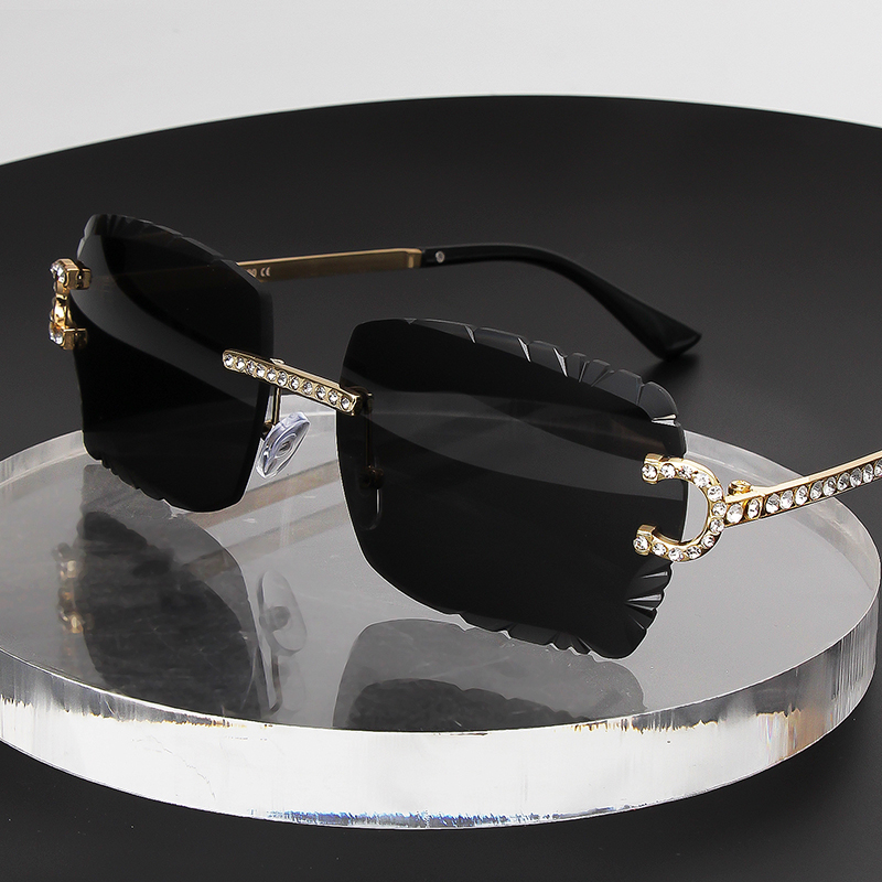 Kacamata Hitam Persegi Tanpa B - Luxury Lifestyle Store ulasan dan harga