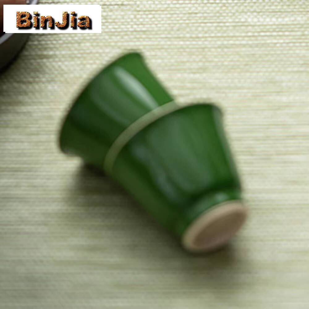 2pc/set Cangkir Hijau Kehitama - Handmade Ceramic Mug ulasan dan harga