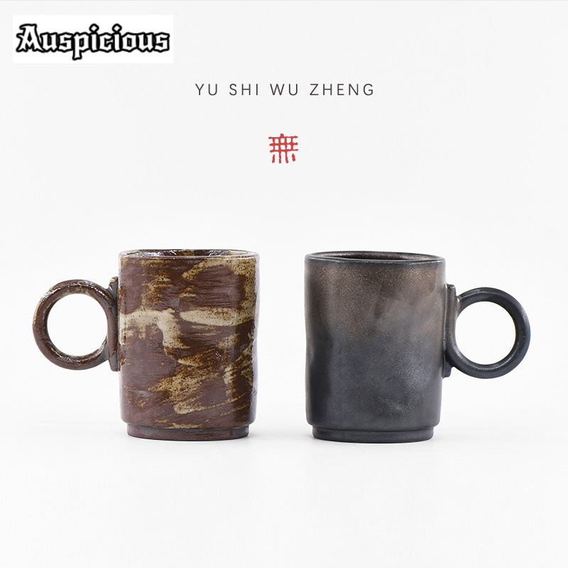 180ml buatan tangan Wabi Stone - Handmade Ceramic Mug ulasan dan harga