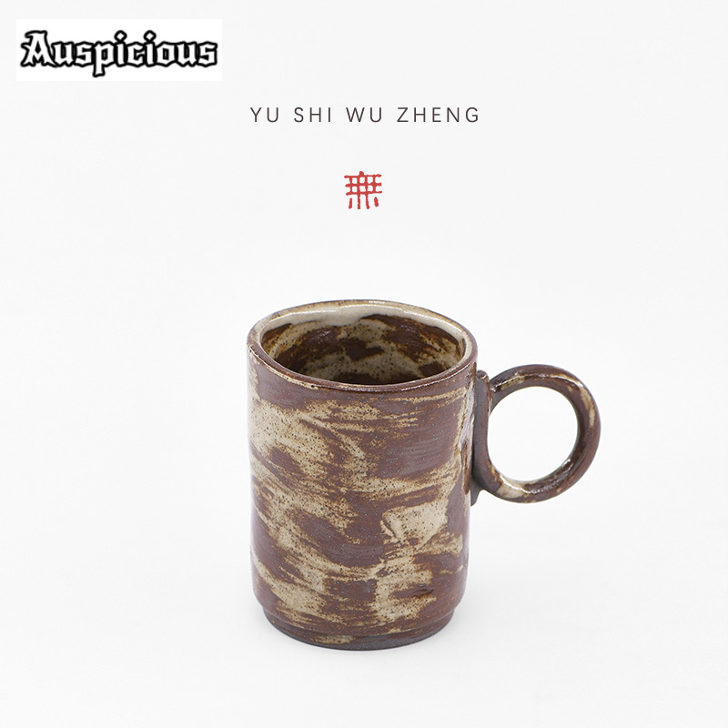 180ml buatan tangan Wabi Stone - Handmade Ceramic Mug ulasan dan harga